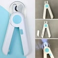 thumbnail image 2 of Led Pet Nail Clipper Dog Nail Clipper Pet Nail Trimmer Pet Claw Trimmer Pet Nail Clipper Safe Transparent Baffle Small Dog Cat Nail Trimmer With LED Light For Puppy Kitten, 2 of 8