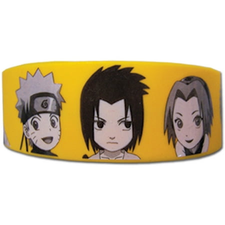 Naruto Shippuden Men's Group Anime Wristband