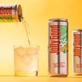thumbnail image 4 of Jolly Good Diet Sour Pow'r Craft Soda, Low Calorie Soda Pop Drink, Caffeine Free Soft Drinks for Adults & Kids, Craft Soda for Mocktails & Cocktails, Made in America, Vegan, 12 Oz Cans, 12 Pack, 4 of 7