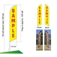 thumbnail image 3 of Kawasaki dealership Advertising Feather Banner Swooper Flag - FLAG ONLY -, 3 of 3