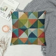 thumbnail image 2 of Creowell Geometric Mid Century Modern Colors Throw Pillow Covers Decorative  Pillow Cases Square Cushion Cover for Couch Sofa Bedroom Patio, 2 of 5