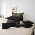 thumbnail image 6 of Manfei American Eagle 7-Piece Twin Bedding Sets,American Flag Camo Bedding Comforter Set,Modern Military Themed Sheet Sets For Boys Teens,Luxury Bedroom Decor Reversible, 6 of 8