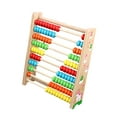 thumbnail image 3 of Ábaco de madera para niños, juguete para contar, marco educativo de números de conteo de madera de 10 filas para niños en edad preescolar, 3 of 9