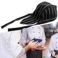 thumbnail image 4 of BTOER 1pc Unisex Chef Hat Pirate Chef Hat Skull Cap Restaurant Dining Chef Hats Adjustable Kitchen Cooking Cap Kitchen Accessories, 4 of 8