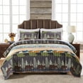 thumbnail image 3 of Global Trends Big Sky Lodge and Lakehouse Style Reversible Quilt Set, 2-Piece Twin, 3 of 7