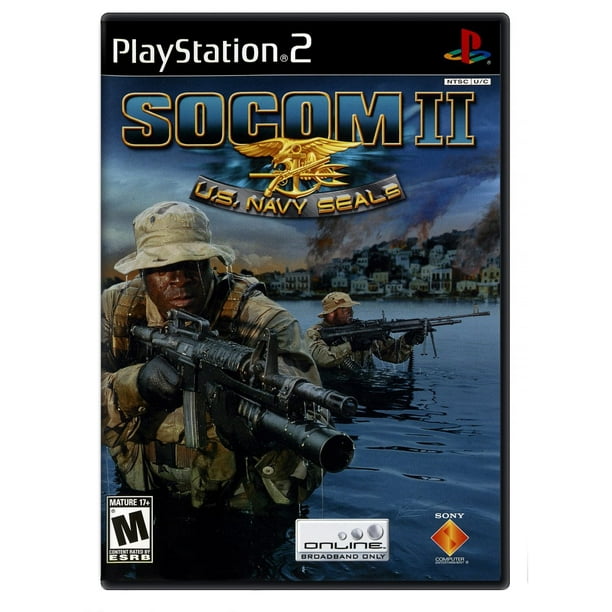 Socom Ii Us Navy Seals Playstation 2 Refurbished Walmart Com