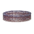 thumbnail image 1 of ShiYe toys store Pulsera elástica bohemia con cuentas de color morado, pulseras de cuentas de cristal apilables de colores, bisutería de moda, regalos para el día de la madre para mujeres, 1 of 5