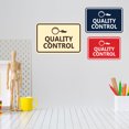 thumbnail image 3 of Signs ByLITA Classic Framed Quality Control Sign (Black) - Small, 3 of 6