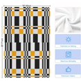 thumbnail image 6 of Dish Towels, Yellow Black Squares Absorbent Kitchen Towels 1 PC, Abstract Geometric Art Microfiber Hand Towels Dish Cloths Tea Towels for Home&nbsp; Bathroom,18X28-Inch,, 6 of 6