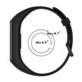 thumbnail image 3 of Correa de silicona para pulsera Huawei Band 4/Honor Band 5i (rojo vino), 3 of 9