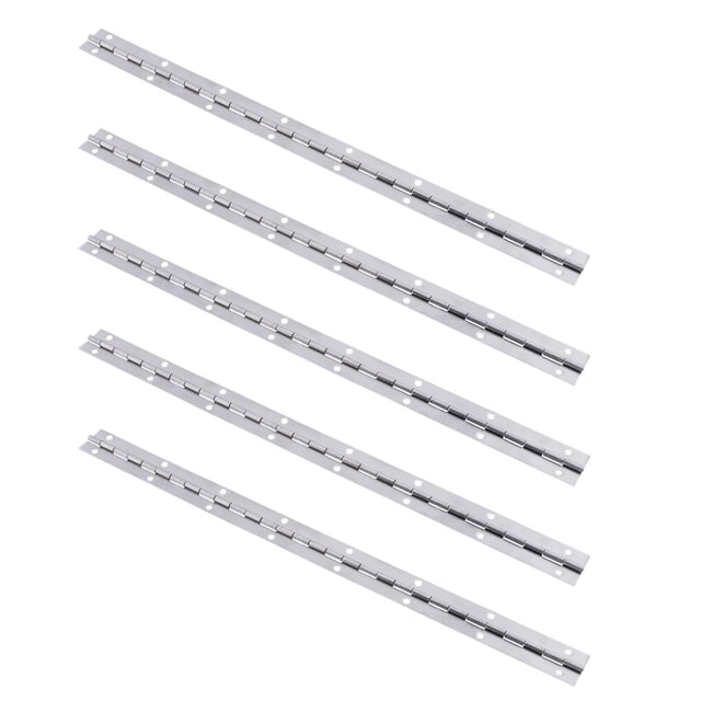 Paquete De 5 Para Servicio 304 Inoxidable Para Puerta De Barco Piano Cubierta Escotilla Hardware 38 X 2,5 Cm Cola Bisagra de piano para barco