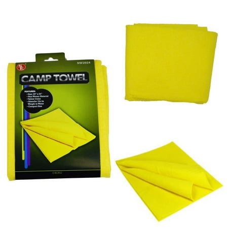 Camp Towel Outdoor Travel Camping Hiking Backpacking Sport 10X Fast Drying (Best Towel For Backpacking Europe)