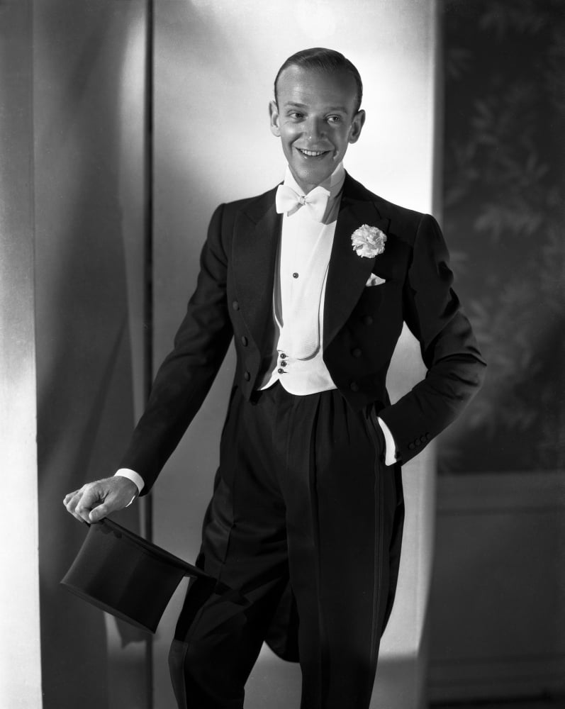 Fred Astaire in Top Hat White Tie and Tails Photo Print - Walmart.com