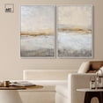 thumbnail image 3 of Cracked Earth Serenity Canvas Print Abstract Wall Decor Set by Art Remedy, White Frame, 24 x 36, 3 of 6