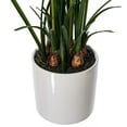 thumbnail image 4 of Vickerman 16.5" Artificial White Daffodil in Ceramic Pot., 4 of 5