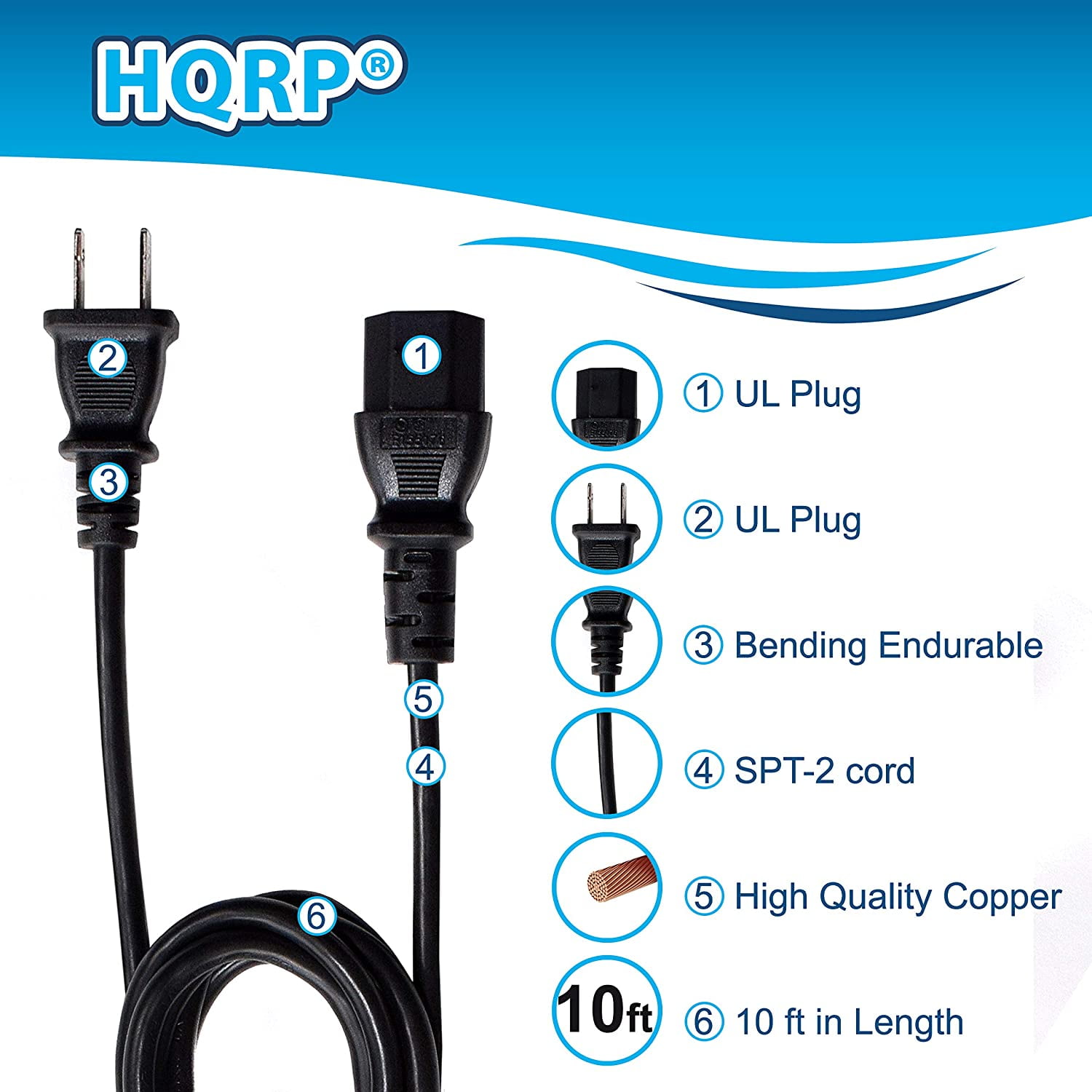 Power cord for hotsell ion block rocker