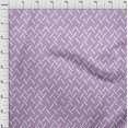 thumbnail image 4 of oneOone Cotton Flex Purple Fabric Geometric Dress Material Fabric Print Fabric By The Yard 40 Inch Wide, 4 of 4