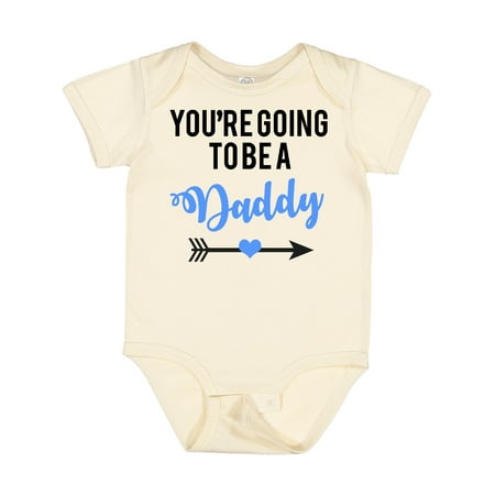 

Inktastic You re Going to Be a Daddy Blue Gift Baby Boy or Baby Girl Bodysuit