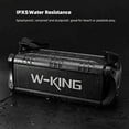 thumbnail image 2 of W-KING Bluetooth Portable Speaker, Black, D8, 2 of 7