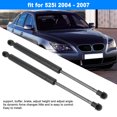 thumbnail image 4 of Black Stainless Steel Bonnet Lifters, Gas Struts, For Support 525I 2004 - 2007, 4 of 8