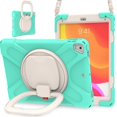 thumbnail image 2 of Adjustable Ring Stand Case For Ipad 9.7 Inch 2018 With Shoulder Strap Big Adjustable Ring Stand, Shock Protection Cover, 2 of 5