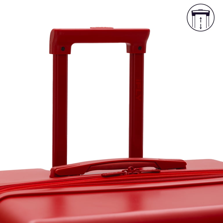 iFLY Transit 28" Expandable Hardside Luggage, Red photo 7