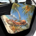 thumbnail image 4 of Uourmeti Octopus Beach Print Car Seat Covers Set 3 Pack Car Seat Covers Full Set Interior Interior Accessories Suitable for Cars Truck, 4 of 10