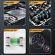 thumbnail image 4 of Velocímetro OBD+GPS, Pantalla Frontal de Coche, Alarma de Exceso de Velocidad HUD, Tacómetro de Temperatura del Agua, Pantalla LCD, Medidor de Temperatura del Aceite, 4 of 5