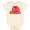 Natural, variant on Inktastic Pink Aloha Palm Girls Baby Bodysuit