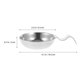thumbnail image 2 of unbranded Sauce Dish Y Chopstick Holder De Acero Inoxidable Práctico Para Cocina Y Hotel, 2 of 8
