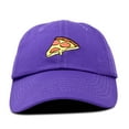 thumbnail image 5 of DALIX Pizza Slice Hat Baseball Cap in Purple, 5 of 7