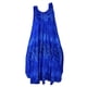 thumbnail image 2 of Casual señoras de gran tamaño sin mangas camiseta suelta vestido de chaleco de boda Azul 3XL Zulema Vestido sin mangas mujer, 2 of 7