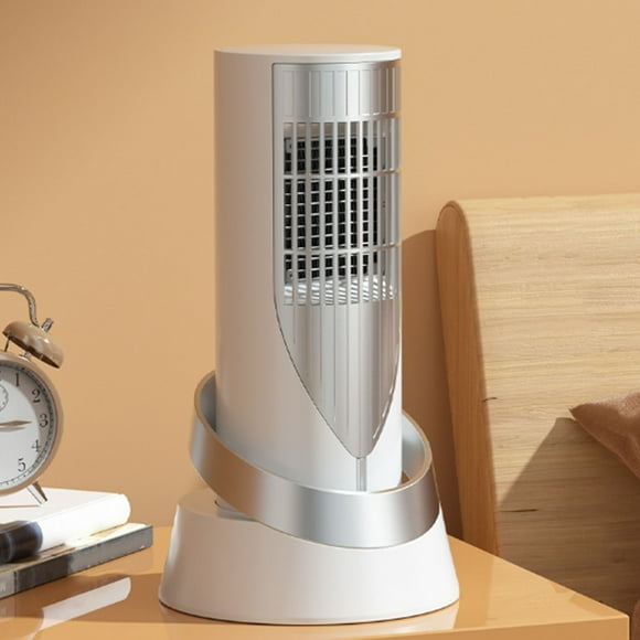 Space Heater, Space Heaters for Indoor Use 800w Portable Electric Heater 2 Gear Fast Heating Security Protect Electric Heaters Small Heater Home Office Bedroom Tower Heaters White