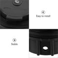 thumbnail image 3 of Niceauty Waste Bins Stopper Plastic Black Leakproof Drainage Control for Outdoor Commercial Waste Bin 1Set, 3 of 7