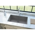 thumbnail image 2 of Elkay Quartz Classic 33" x 18-7/16" x 9-7/16", Single Bowl Undermount Sink, Greystone, 2 of 2