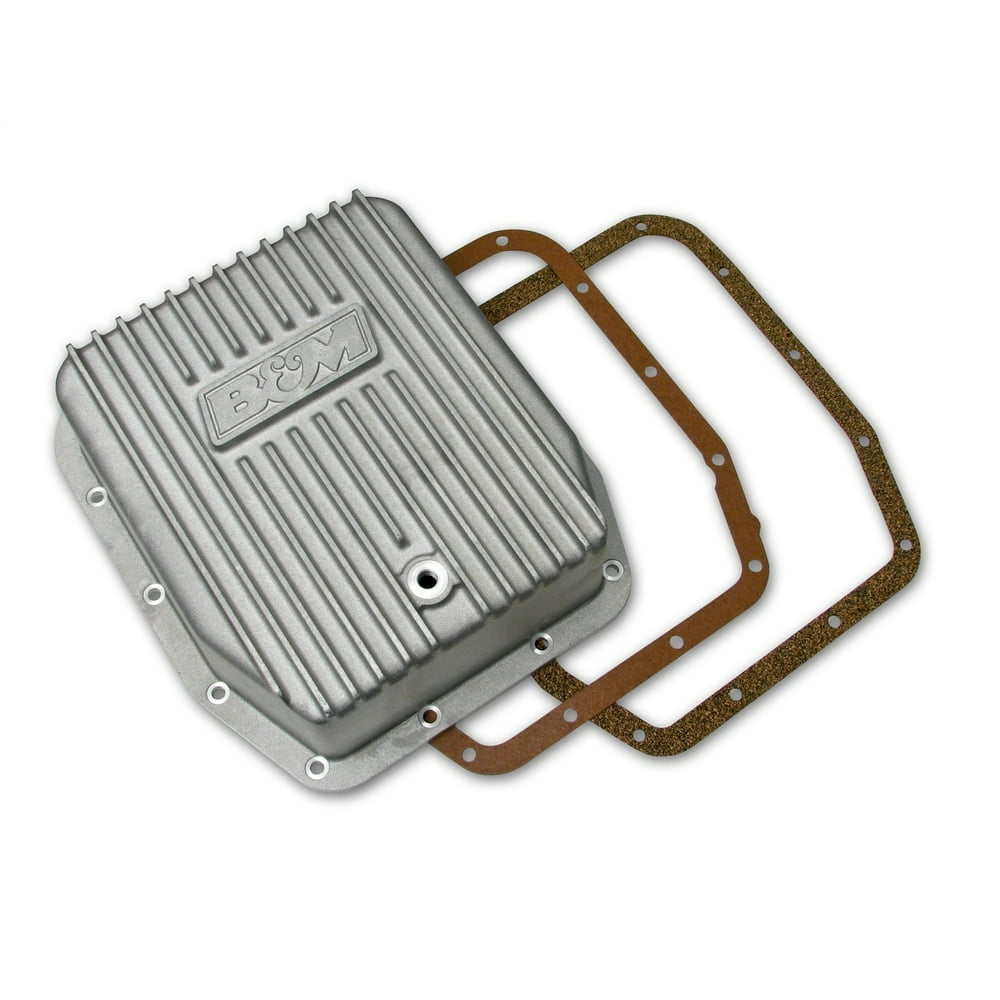 B&M 40291 Cast Deep Transmission Pan For AODAODE and 4R70W Transmission