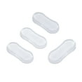 thumbnail image 2 of 4Pcs Toilet for Seat Bumper Set, Silic Strong Adhesive Toilet Lid Bumpers, 2 of 6