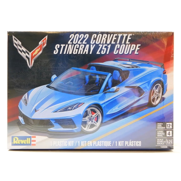 Maquette Niveau 4 2022 Chevrolet Corvette Stingray Z51 Coupé Maquette à l'Échelle 1/25 par Revell