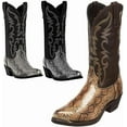 thumbnail image 2 of Cowboy Boots For Men Western Square Toe Embroidered Cowboy Boots, 2 of 10