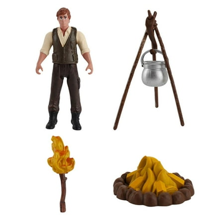 Yotijar Miniature People Action Figure Toys Outdoor Picnic Camping Equipment Diorama
