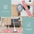 thumbnail image 6 of Pink Christmas Santa Pattern Kitchen Rugs Sets Of 3,Kitchen Runner Rugs Non Skid Washable,Decorative Kitchen Floor Mats for Kitchen,Sink,Laundry,17"x30"+ 17"x47" + 17"x59", 6 of 6