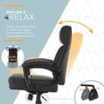 thumbnail image 6 of Click365 Classic Executive Office Chair Bonded Leather Black, 6 of 9