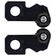 thumbnail image 1 of Motorbike Axle Block Slider, 2pcs Aluminum Alloy Wearproof Durable Racing Axle Block Slider  Replacement For CB650R/F CBR650R 2019-2020 For Modification Black,,Yellow,Silver,Red, 1 of 8