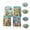 color1, variant on 12Pack Winnie Pooh Party Gift Bags Party Supplies/Cartoon Candy bags, Tote bags, Gift Bags for Kids Paper Favor Packs Adults Birthday Decora
