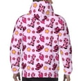 thumbnail image 7 of Fotbe Men's Hoodie with Retro Cowgirl Pattern - Kangaroo Pocket Pullover Hooded Sweatshirt, Perfect for Daily Wear, Travel, and Home-Large, 7 of 7