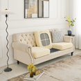 thumbnail image 5 of Dvruxg Scratch-Resistant Polyester Sofa Cover, Full-Package Design Sofa Protection, Versatile American-Style Couch Cover, Breathable Summer Sofa Slipcover, 5 of 5