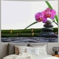 thumbnail image 2 of Orinice Flower Bamboo Rocks Tapestry Wall Hanging Unique Style Graphic Art Home Decor for Living Room Bedroom Farmhouse 40x60inch, 2 of 6