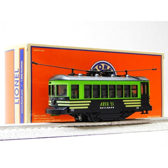 LIONEL AREA 51 TROLLEY O GAUGE 2535070