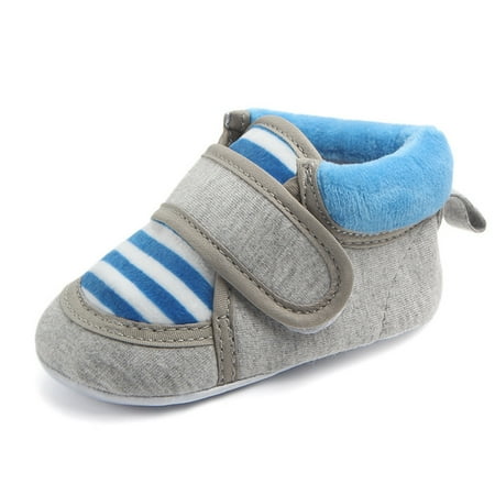 

Baby Boy Shoes 18-24 Months Spring Autumn Girls Sneakers Baby Cute Striped Walking Shoes Flat Shoes 5 Shoes Boy
