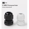 thumbnail image 3 of Waterproof cable connectors, wire connectors, nylon material, 3 of 8